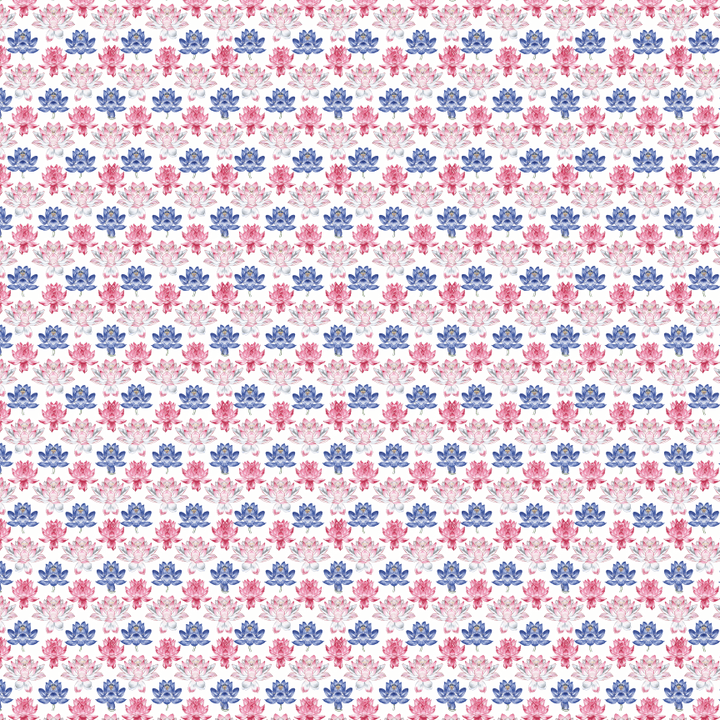 Itty Bitty Lotus Pattern Acrylic Sheets - CMB Pattern Acrylic