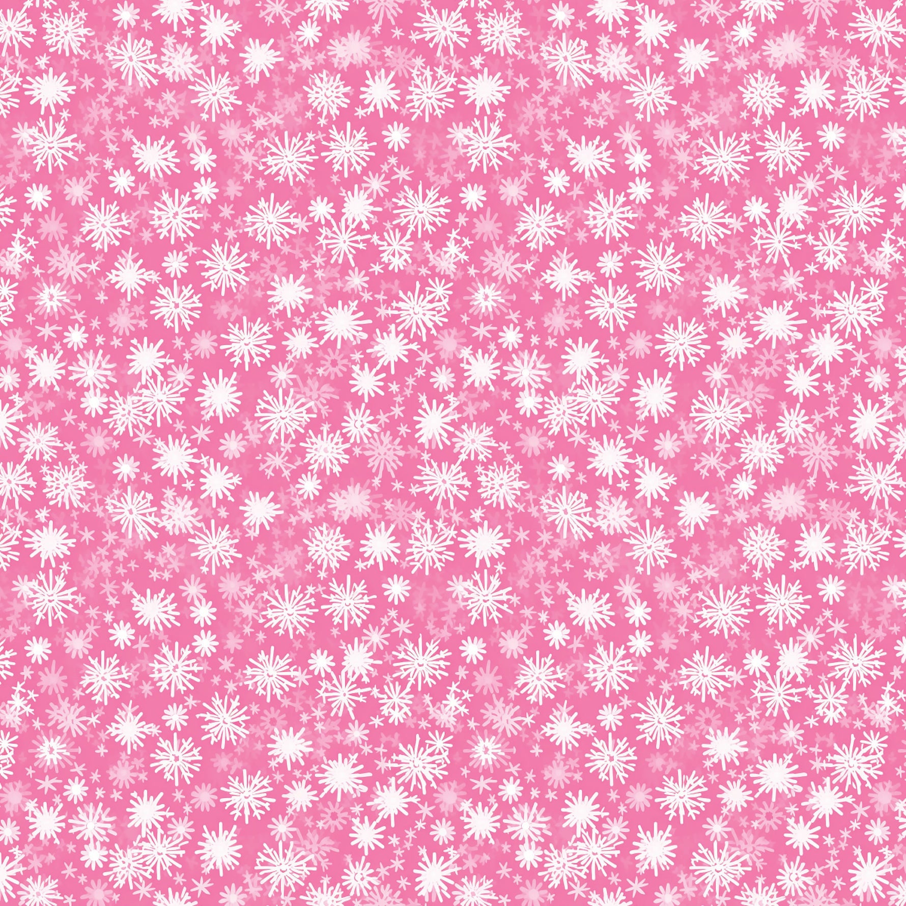 Itty Bitty Pink Snowflakes Pattern Acrylic Sheets - CMB Pattern Acrylic