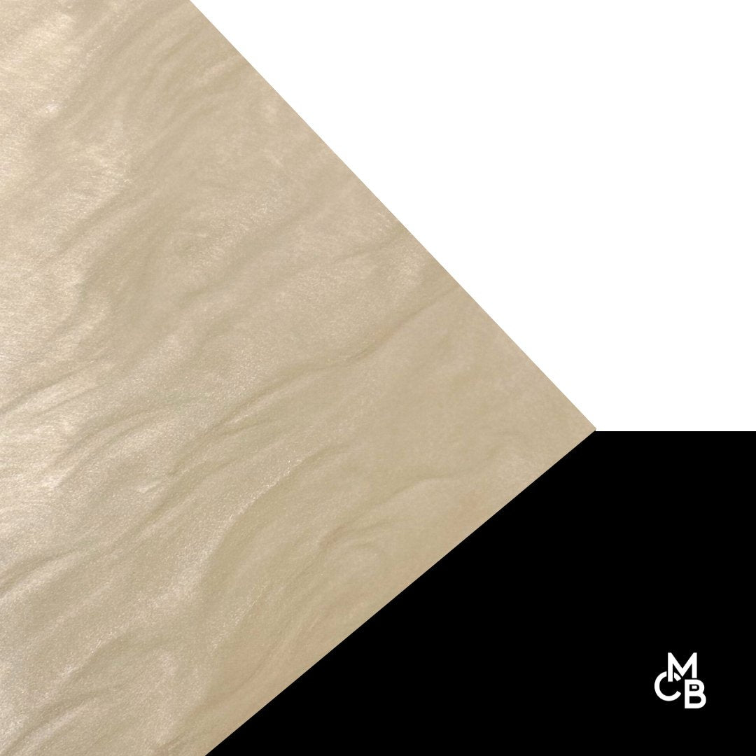 Ivory Pearlescent Shimmer Cast Acrylic | Pearlescent Acrylic Sheet | CMB Acrylic