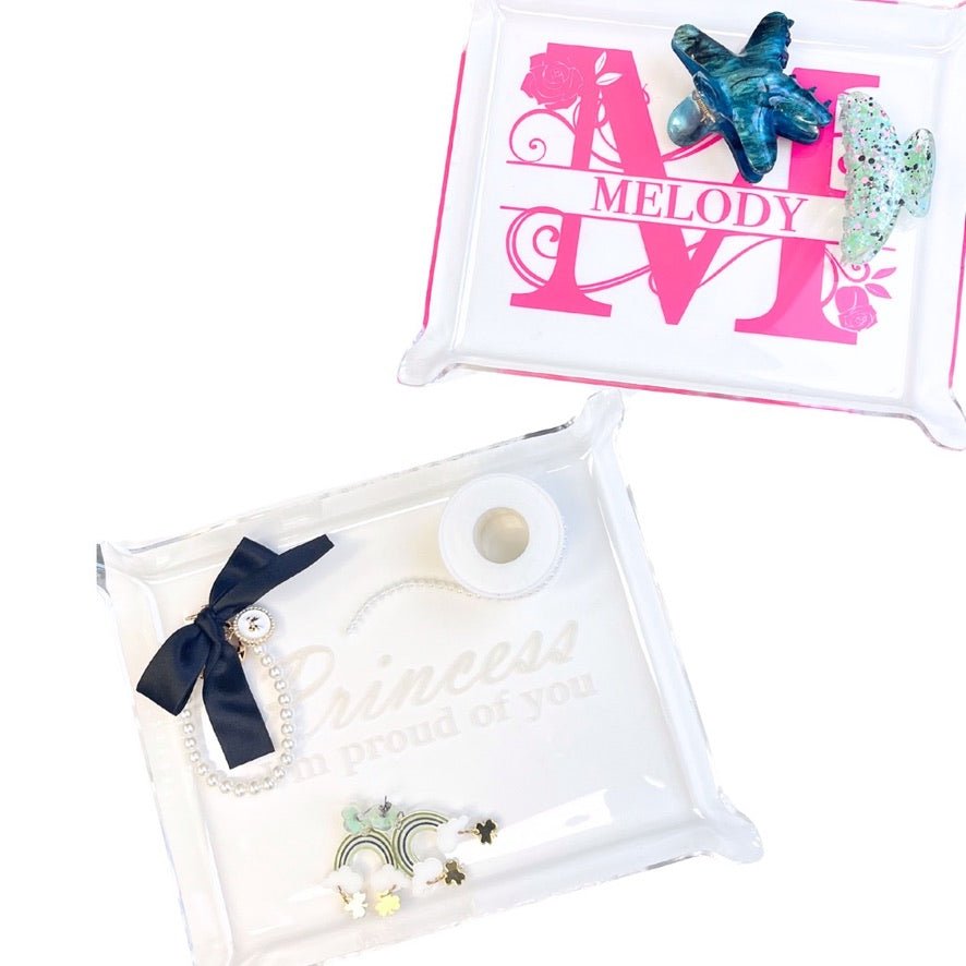 Large Pinched Corner Acrylic Tray - Acrylic Sheets