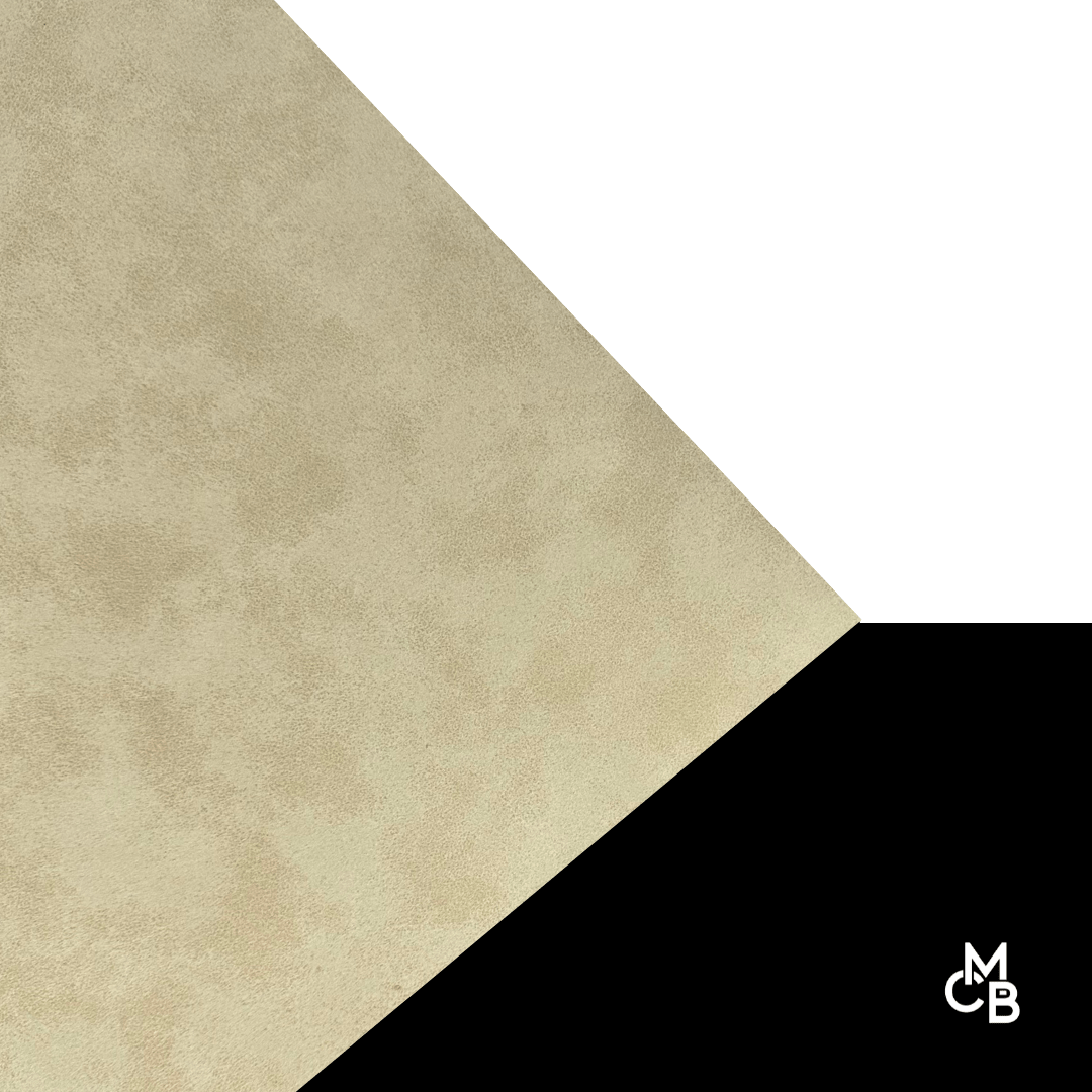 Leatherette | BEIGE FAUX SUEDE ENGRAVES BLACK LEATHERETTE SHEETS - LASERABLE LEATHERETTE