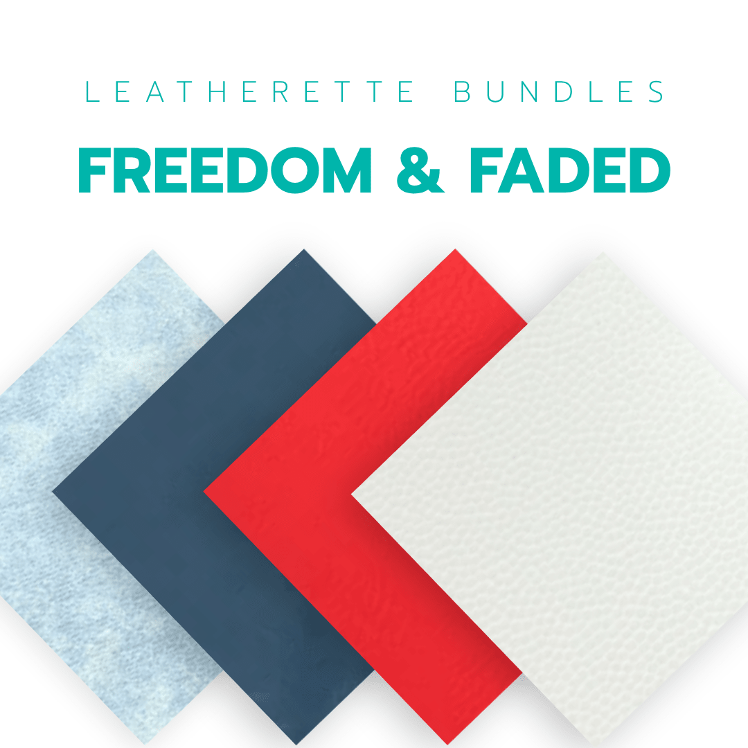 Leatherette Bundles: Freedom & Faded - 
