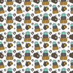 Leopard Pumpkin Stacks Acrylic Sheets - CMB Pattern Acrylic