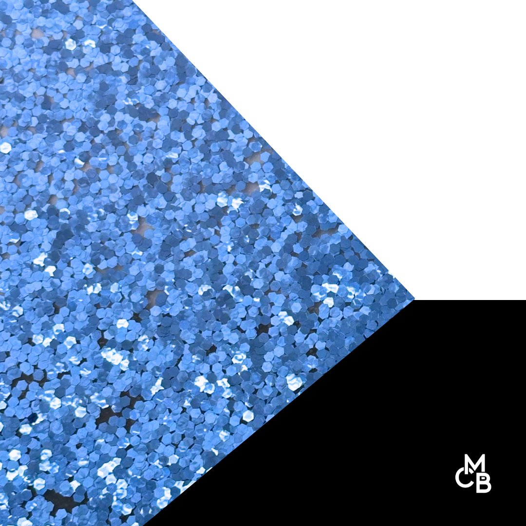 Light Blue Holographic Hex Glitter Cast Acrylic | Glitter Acrylic Sheet | CMB Acrylic