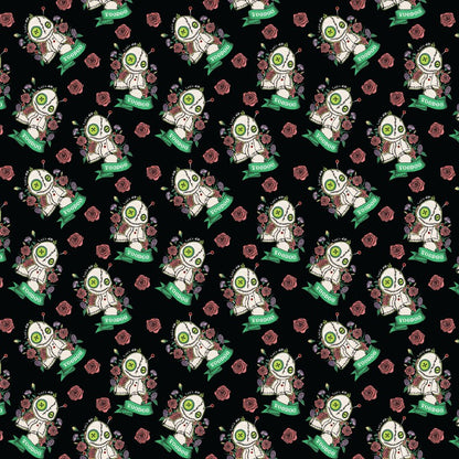 Little Voodoo Doll Pattern Acrylic Sheets - CMB Pattern Acrylic