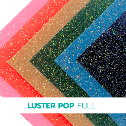 LusterPop Glitter Cast Acrylic Sheets | 1/8" | 48" X 96" - Acrylic Sheets