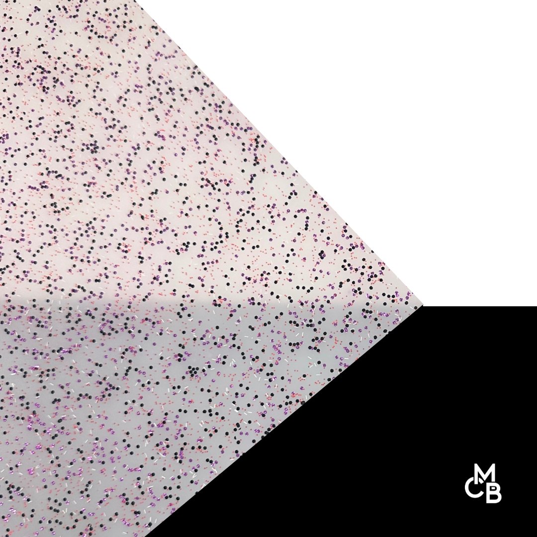 Masquerade Glitz Glitter Cast Acrylic | Glitter Acrylic Sheet | CMB Acrylic