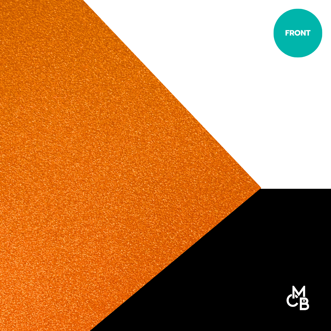 Matte Copper Metallic Glitter | Matte Acrylic Sheet | CMB Acrylic
