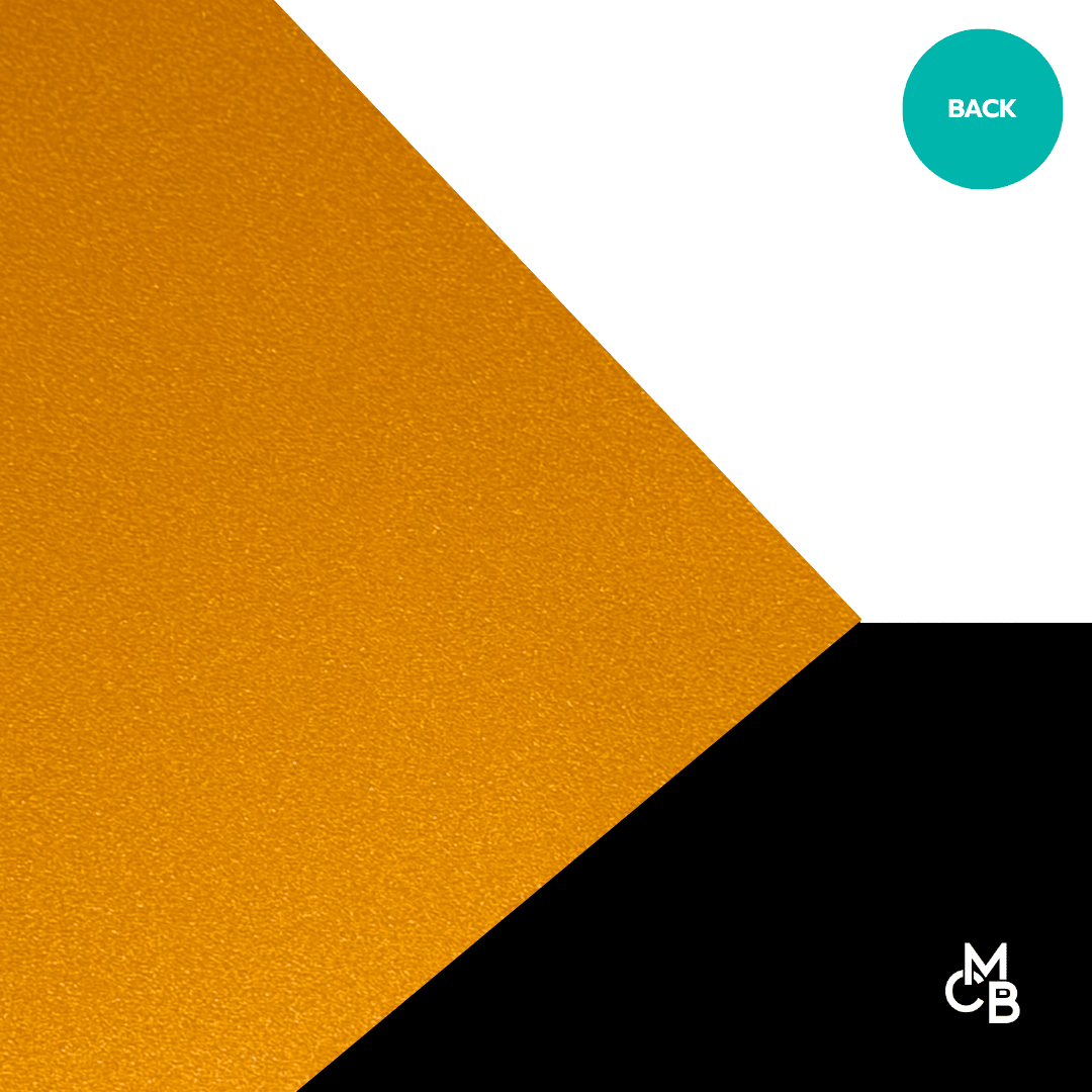 Matte Gold Metallic Glitter | Matte/Gloss Finish - Acrylic Sheets