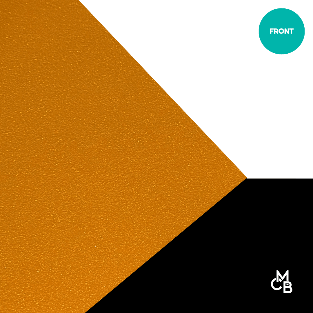 Matte Gold Metallic Glitter | Matte/Gloss Finish - Acrylic Sheets