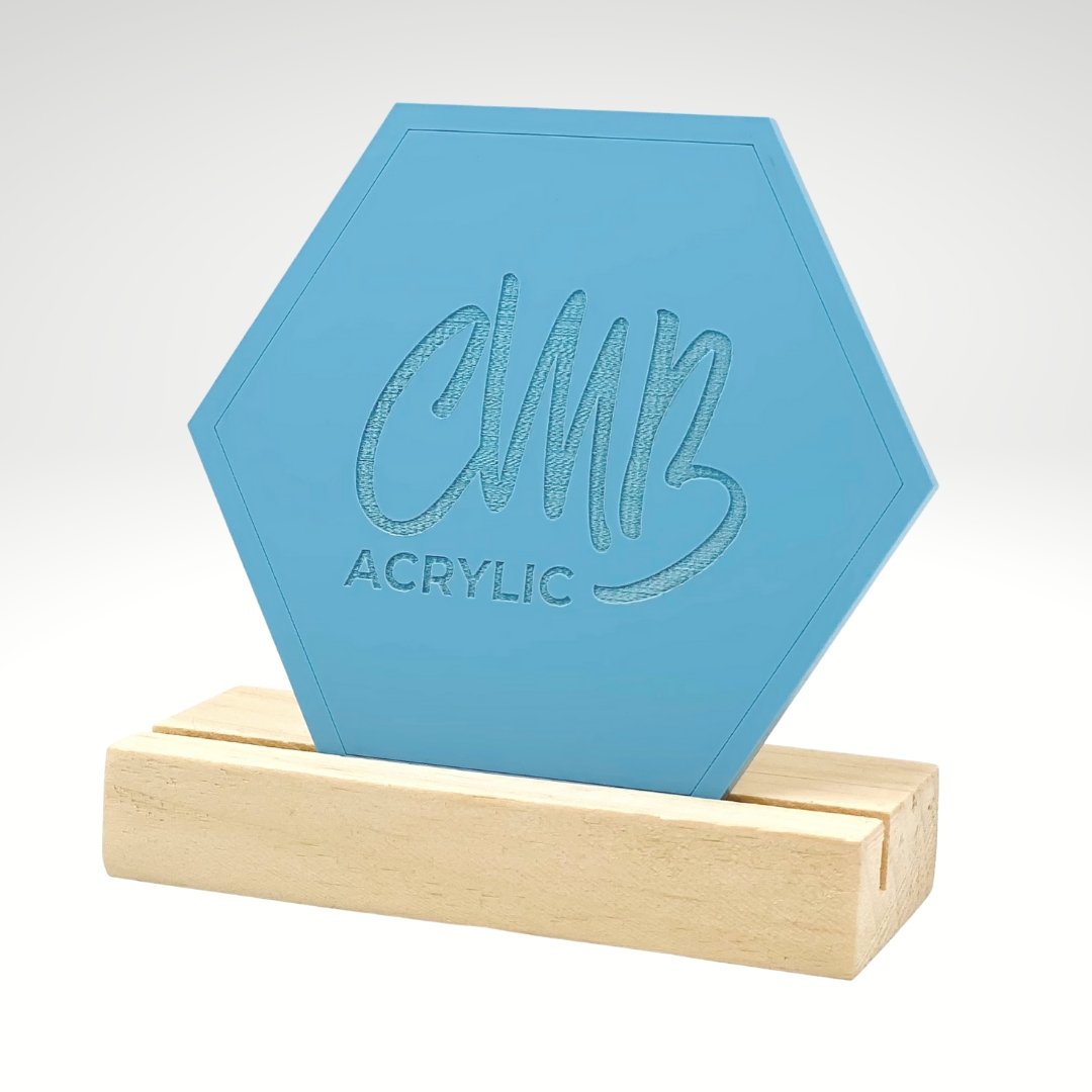 Matte Pastel Aquamarine Cast Acrylic | Matte Acrylic Sheet | CMB Acrylic