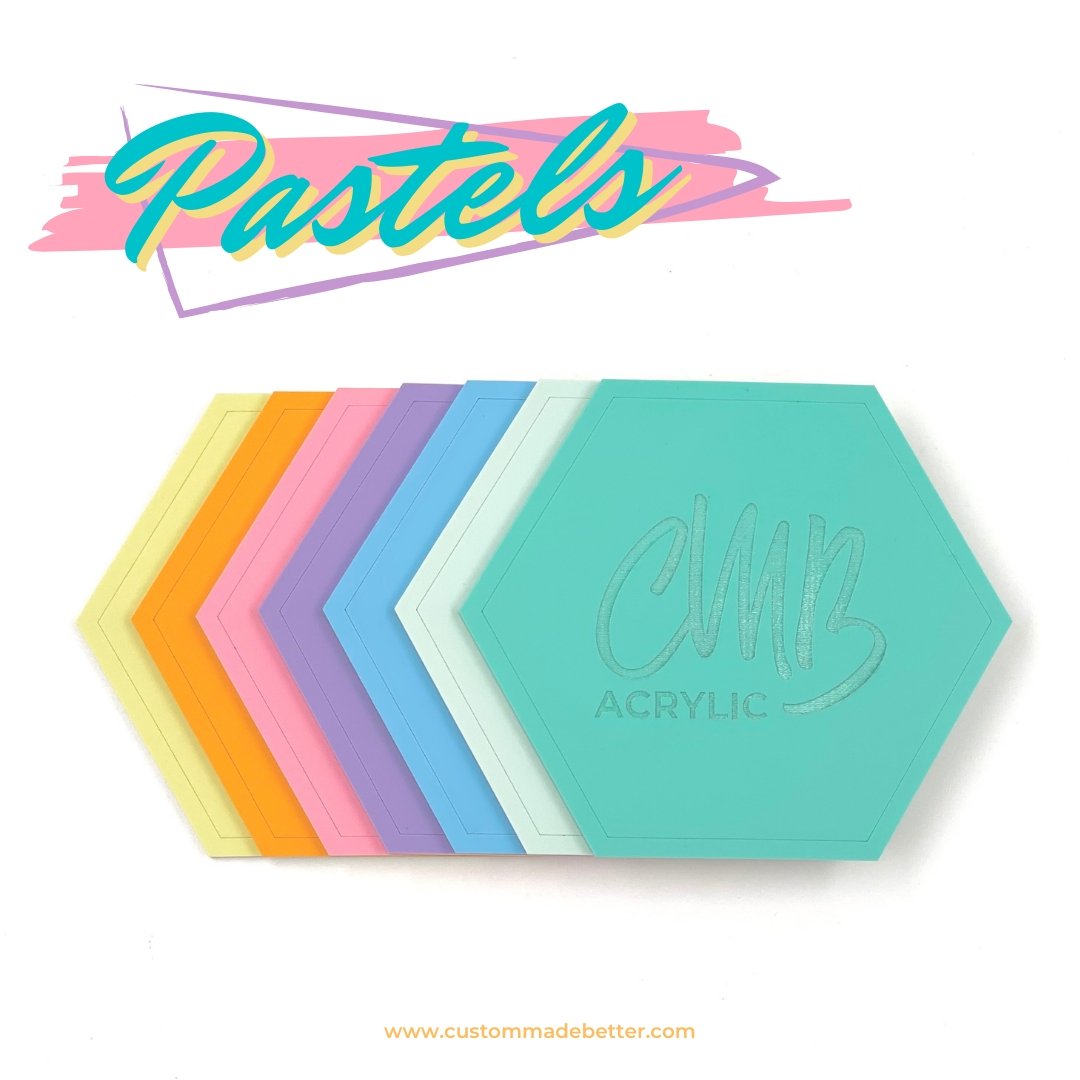 Matte Pastel Aquamarine Cast Acrylic | Matte Acrylic Sheet | CMB Acrylic