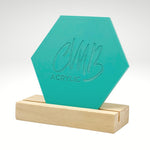 Matte Pastel Caribbean Sea Cast Acrylic | Matte Acrylic Sheet | CMB Acrylic