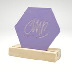 Matte Pastel Purple Sea Cast Acrylic | Matte Acrylic Sheet | CMB Acrylic