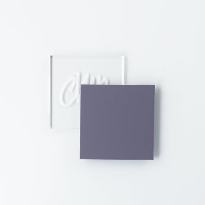 Matte/Gloss Amethyst Cast Acrylic Sheets (NEW MATTE/GLOSS FINISH) - Acrylic Sheets