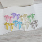 Medium Draped Bow Pendant (11 Color Options), 10 Pieces, Bow 84 - 