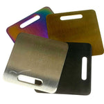 Metal Luggage Tag Blanks | Aluminum | UV Printable - Metal Blanks