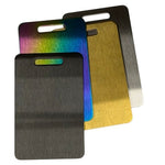 Metal Luggage Tag Blanks | Aluminum | UV Printable - Metal Blanks