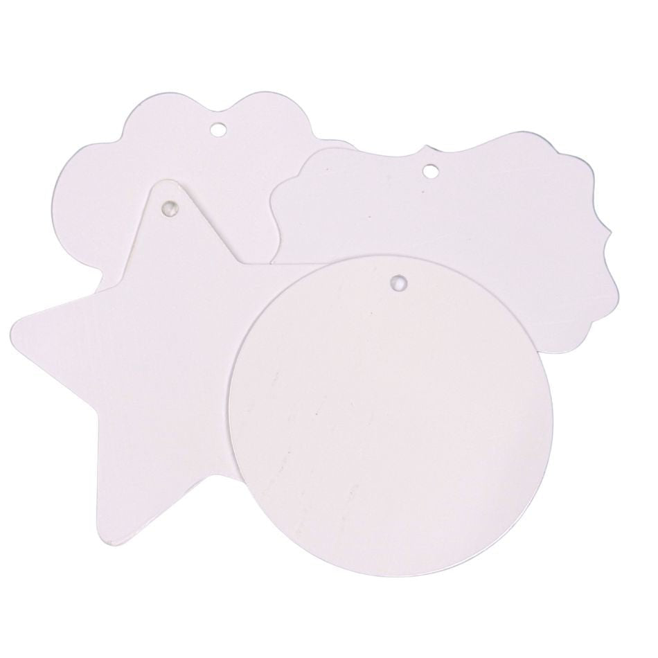 Metal Ornament Blanks | Aluminum | Sublimation & UV Printable - Metal Blanks