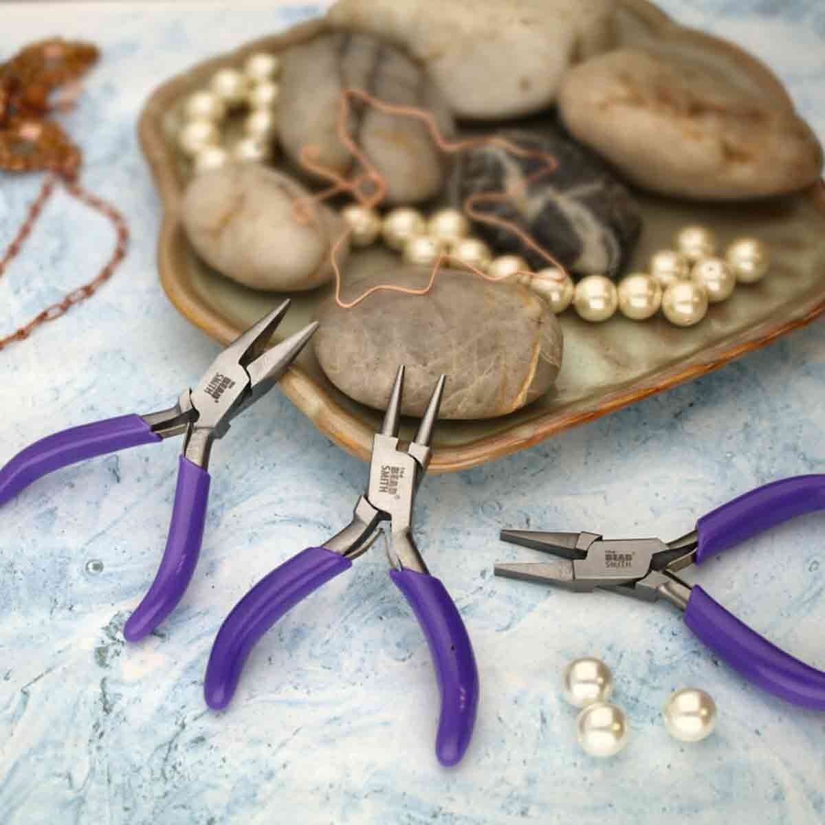 Mini Round Nose Pliers, 1 Pair, Tool 37 - 