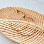 Minimalist Bangle Bracelet (Silver, Gold, or Rose Gold), 1 Total, Metal Blank 174 - 