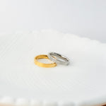 Minimalist Ring (Silver or Gold, Sizes 6 - 10), 1 Total, Metal Blank 160 - 