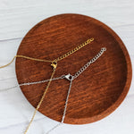 Minnesota Pendant Necklace (Silver or Gold), 1 Total, Metal Blank 212 - 