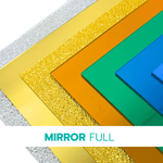 Mirror Cast Acrylic Sheets | 1/8" | 48" X 96" - Acrylic Sheets