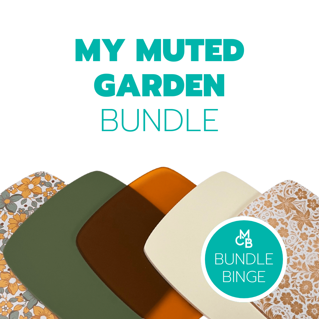 My Muted Garden Bundle - Acrylic Sheet Bundles