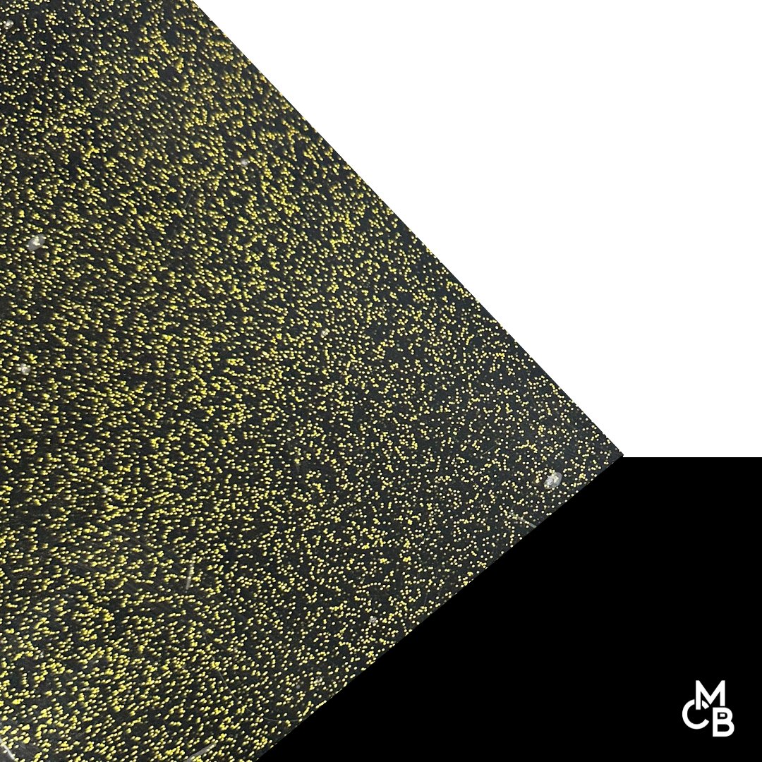 Mystic Black Glitter Cast Acrylic | Glitter Acrylic Sheet | CMB Acrylic