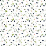 Navy Floral Pattern Acrylic Sheets - CMB Pattern Acrylic