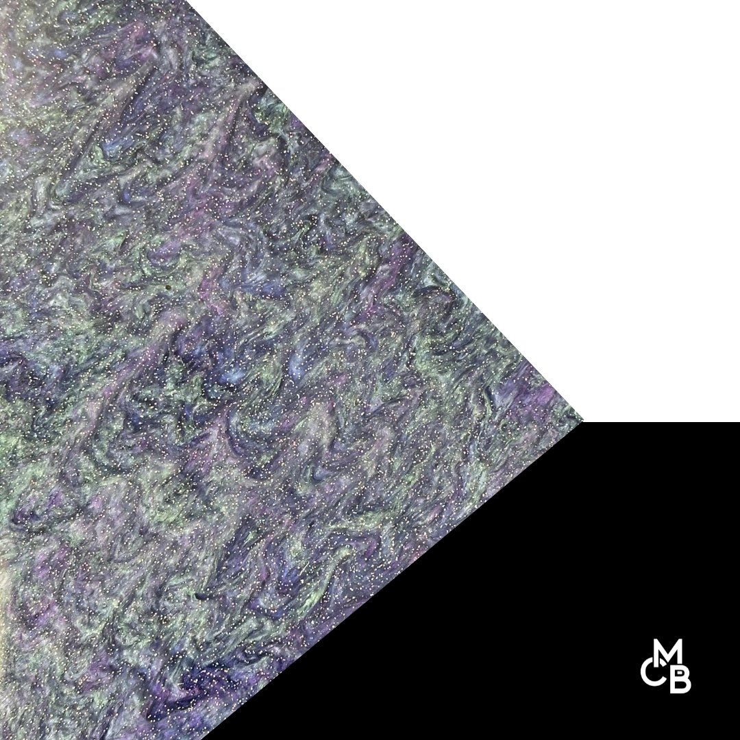 Nebula Marbled Glitter Cast Acrylic | Marbled Acrylic Sheet | CMB Acrylic