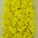Neon Acrylic Stud Earring Findings (14mm, Choice of Color), 10 Pieces, Acrylic Stud 64 - 