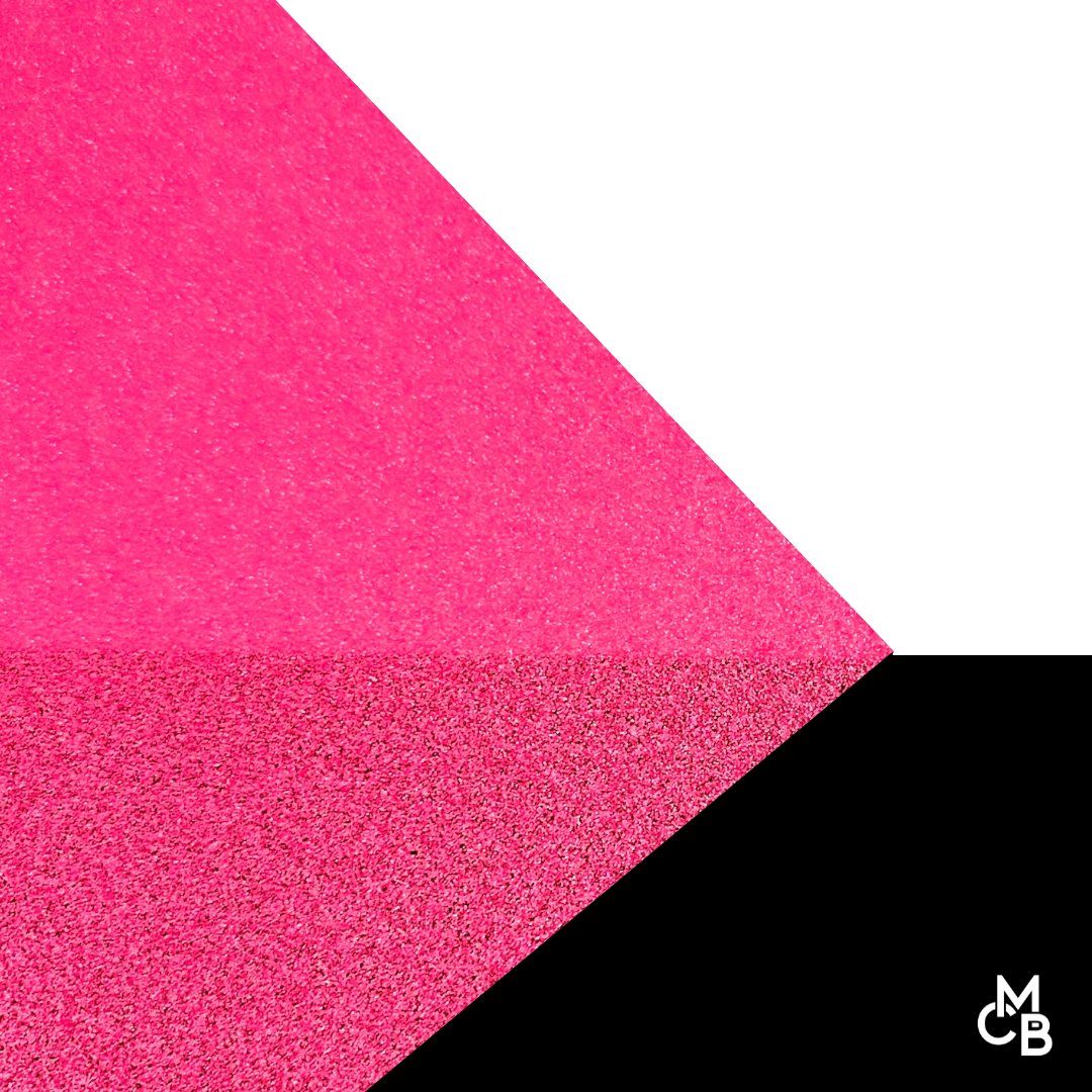 Neon Hot Pink Glitter Cast Acrylic | Glitter Acrylic Sheet | CMB Acrylic