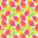 Neon Peacock Pattern Acrylic Sheet - CMB Pattern Acrylic