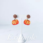 Neutral Lace 12mm Stud Topper (Choice of Color), 3 Pairs, Stud 129-133 -