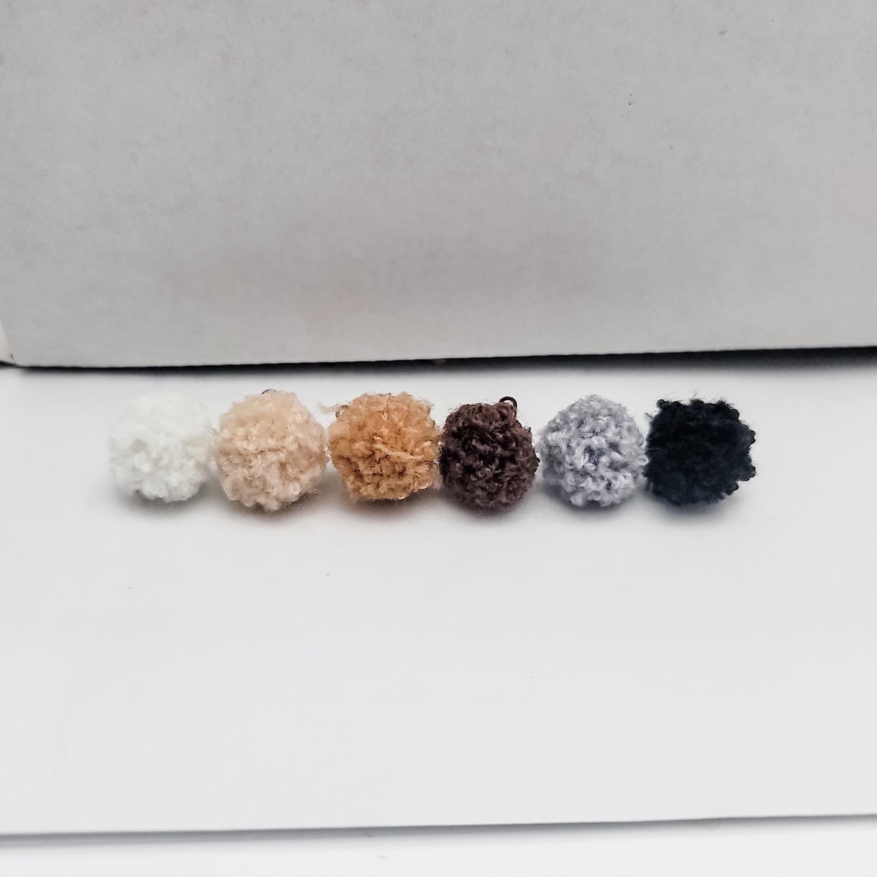 Neutral Woven 12mm Stud Topper (Choice of Color), 3 Pairs, Stud 108 - 113 - 