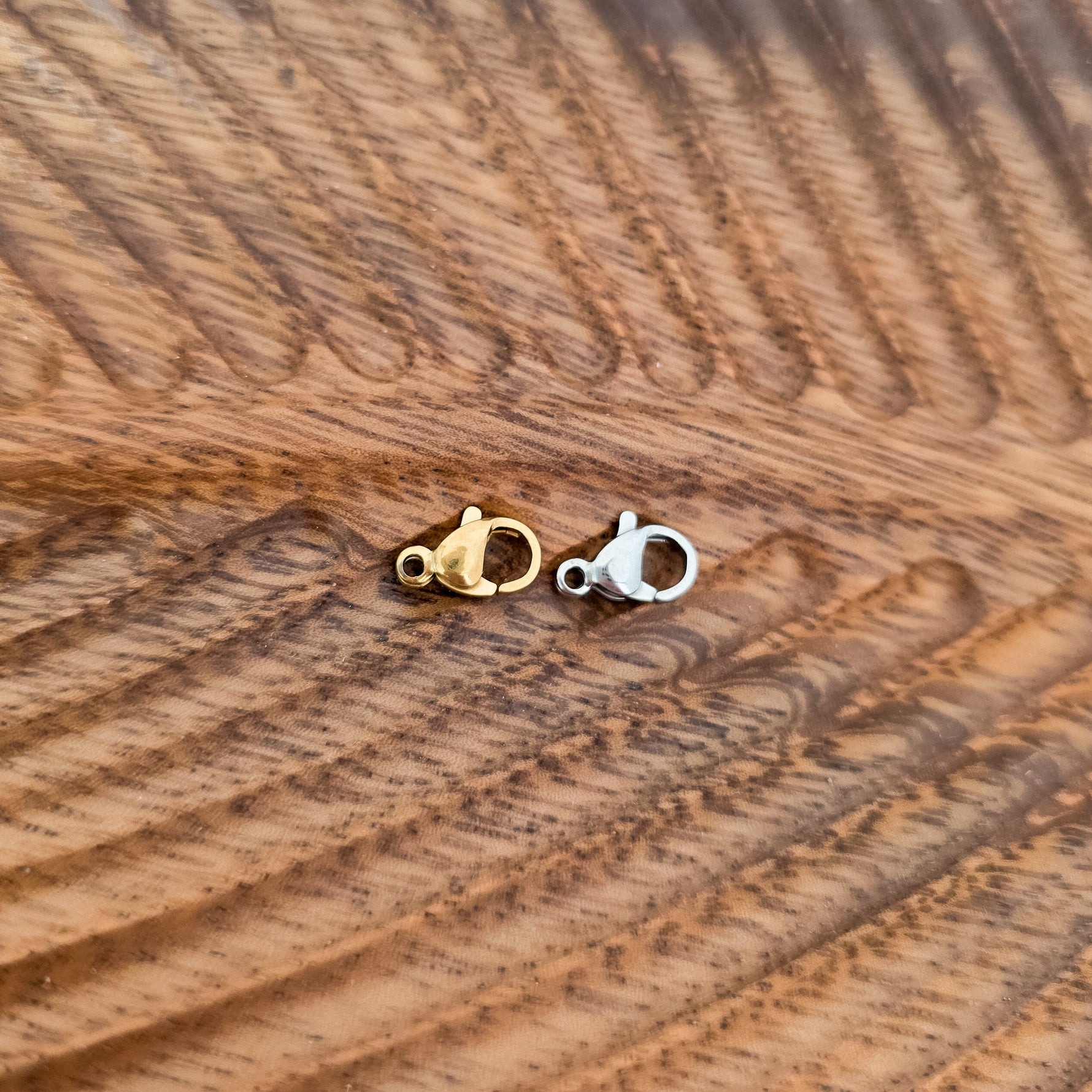 New Premium Lobster Clasp Findings (Silver or Gold), 20 Pieces, Chain 24 - 