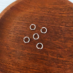 New Premium Silver 5mm Round Stainless Steel Open Jump Rings (20g), 100 Pieces, Jump Ring 10 - 