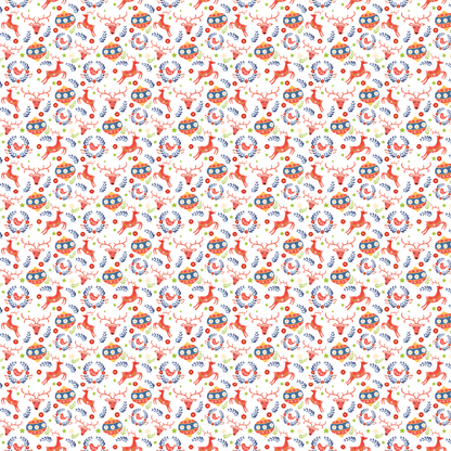 Nordic Christmas Pattern Acrylic Sheets - CMB Pattern Acrylic