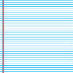Notebook Paper Pattern Acrylic Sheets - CMB Pattern Acrylic