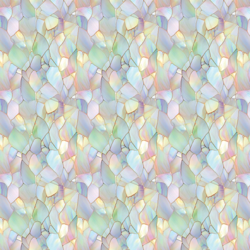 Opal Pattern For Rendering P0625 | Opal Stained Glass Pattern Acrylic Sheets – Custom Made Better