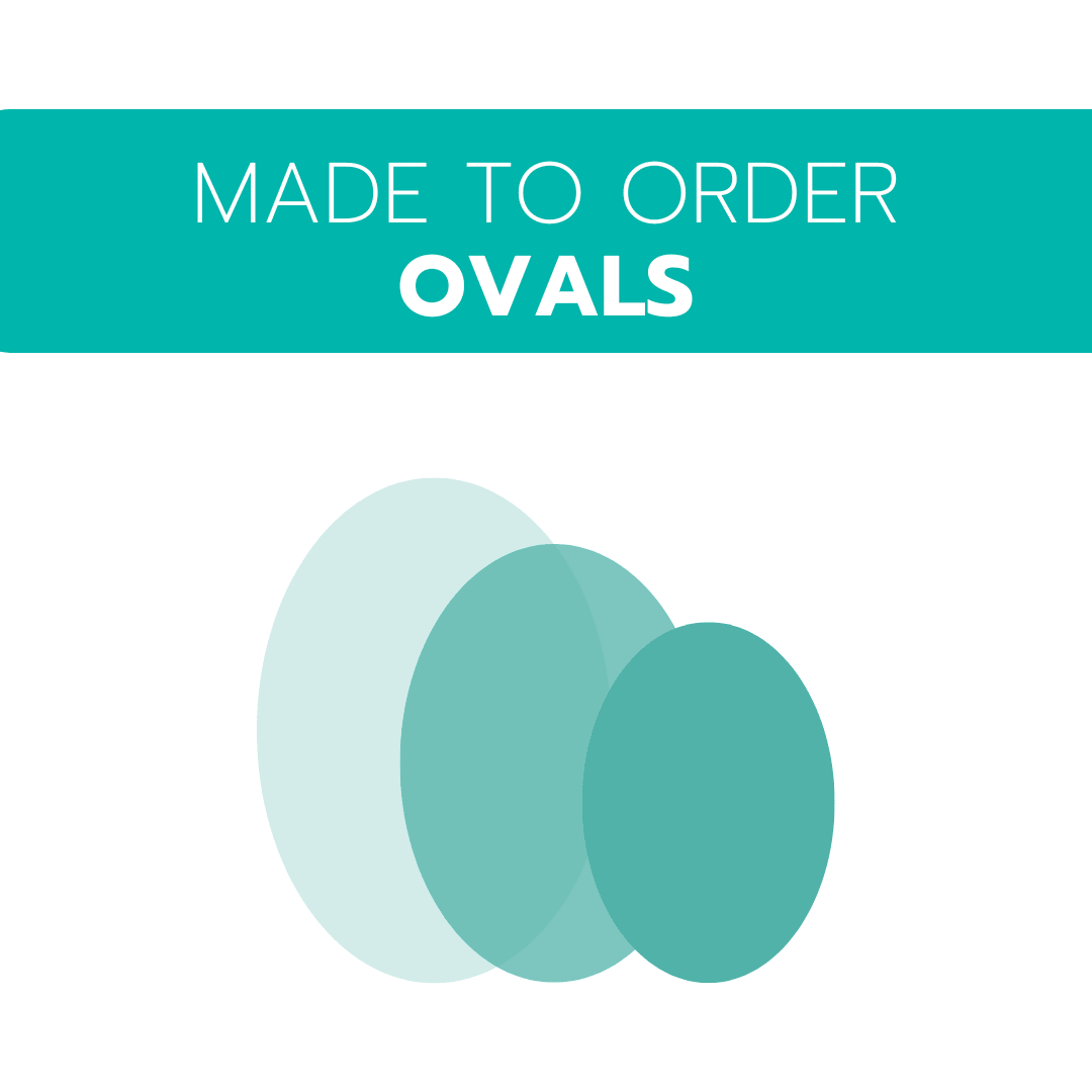 OVAL ACRYLIC BLANKS - Acrylic Blanks