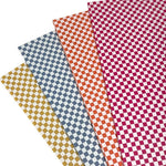 P0005 | White Checkered Pattern Acrylic Sheet - Patterns