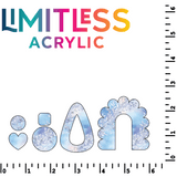 P1156 | Arctic Floral Pattern Acrylic Sheets - CMB Pattern Acrylic