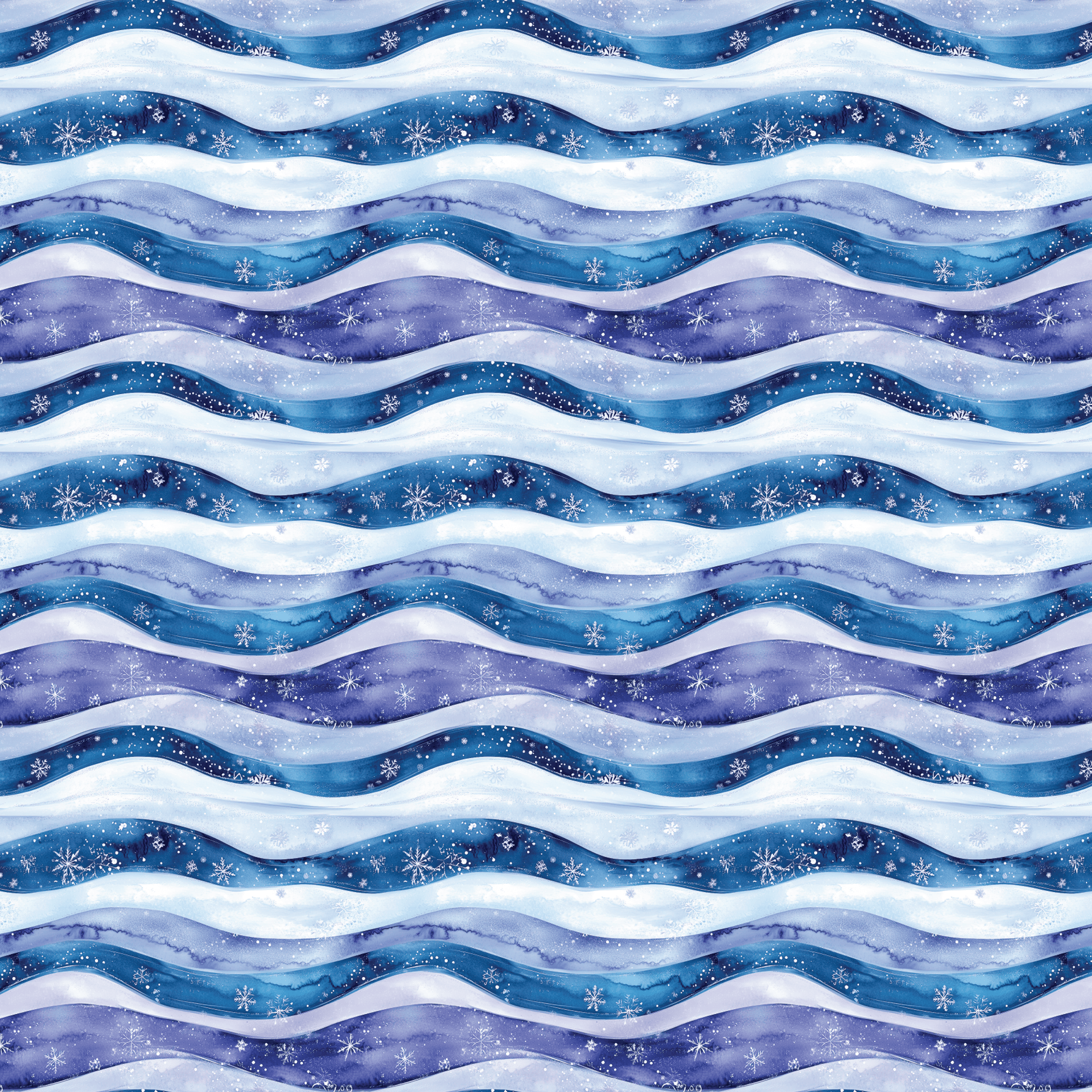 P1157 | Arctic Waves Pattern Acrylic Sheets - CMB Pattern Acrylic