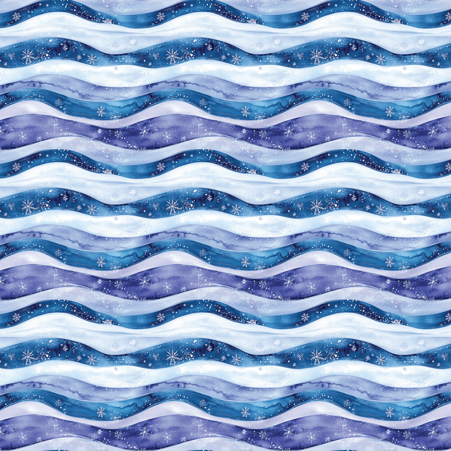 P1157 | Arctic Waves Pattern Acrylic Sheets - CMB Pattern Acrylic