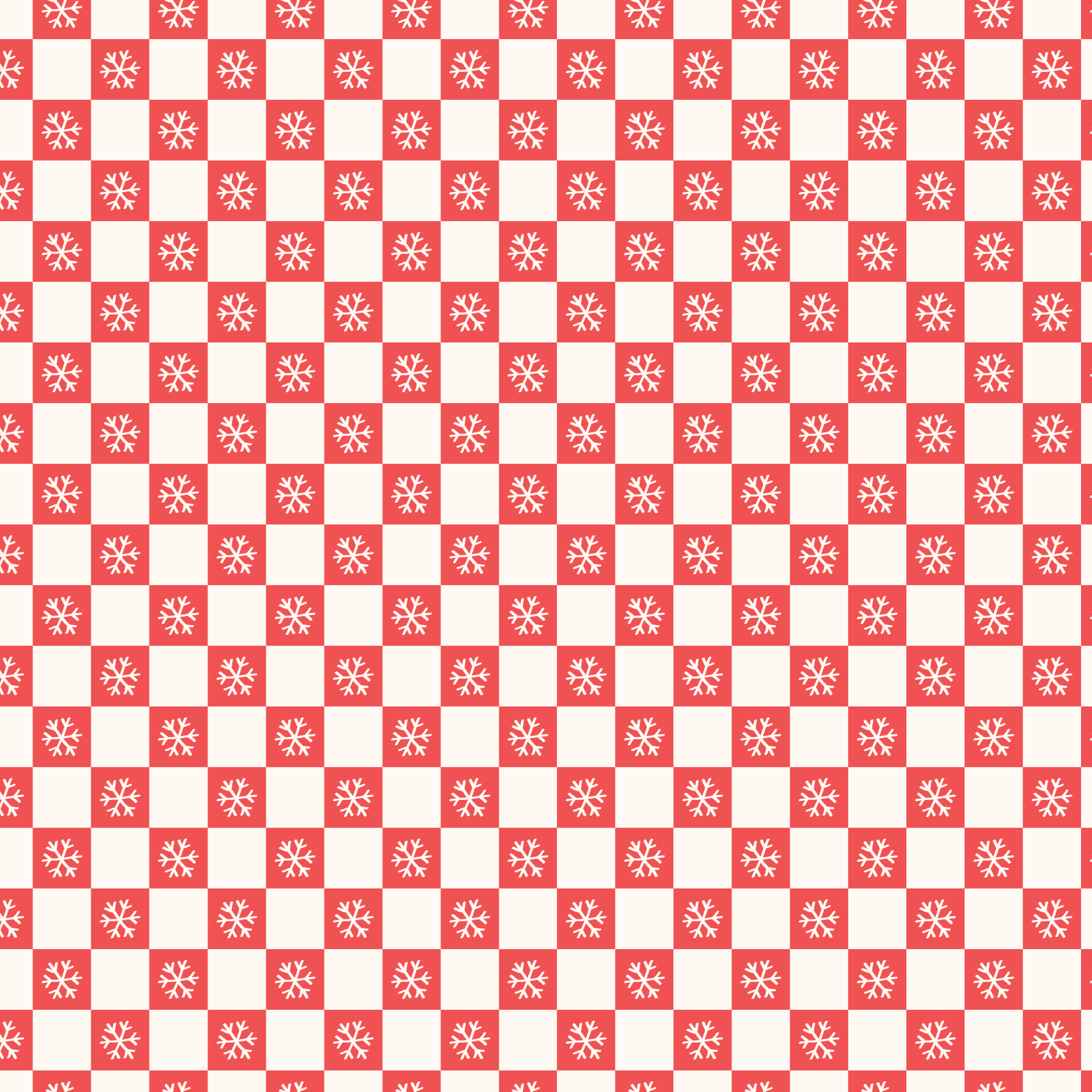 P1168 | Checkered Snowflakes Pattern Acrylic Sheets - CMB Pattern Acrylic