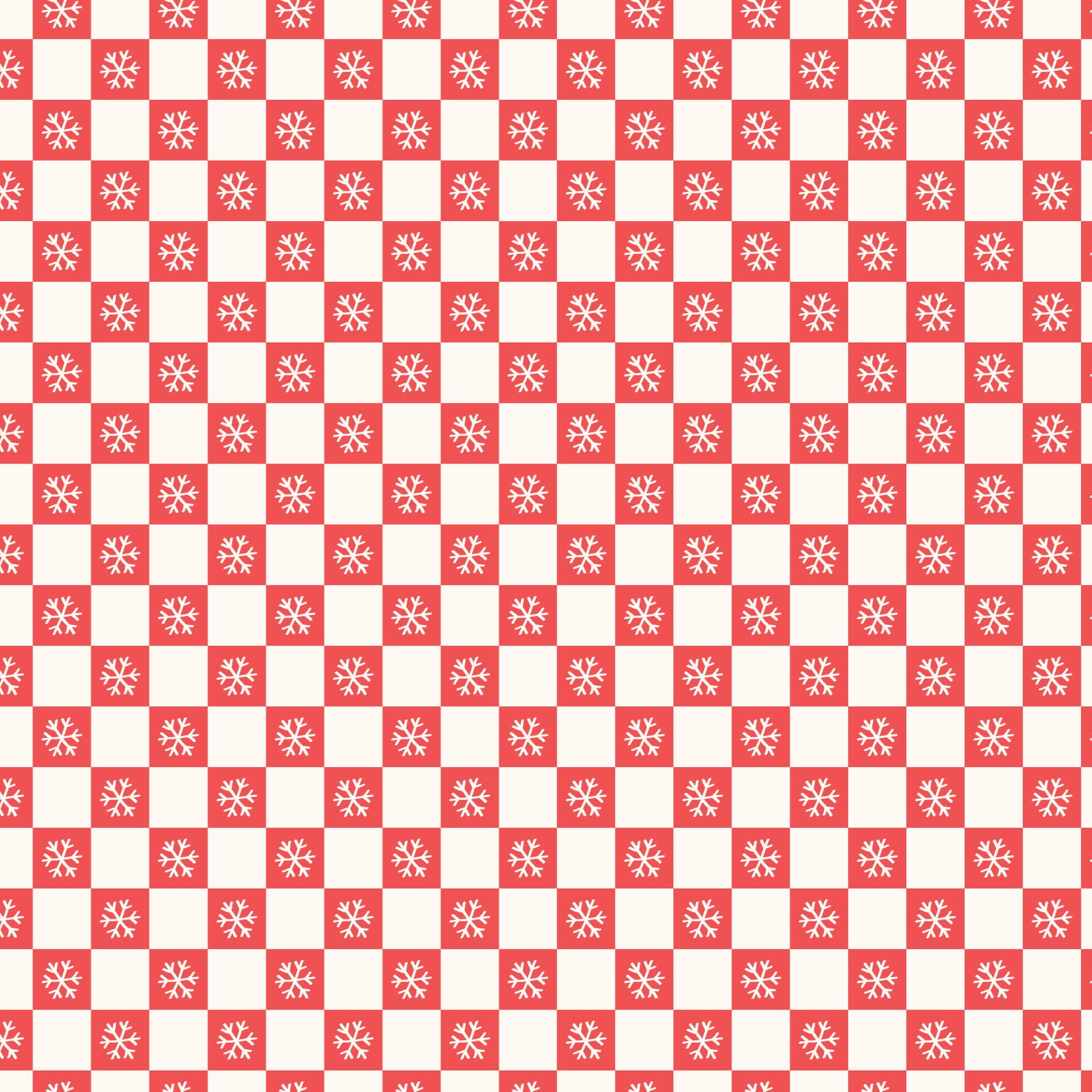 P1168 | Checkered Snowflakes Pattern Acrylic Sheets - CMB Pattern Acrylic