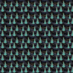 P1175 | Glitter Mint Chrismtas Trees Nightfall Pattern Acrylic Sheets - CMB Pattern Acrylic